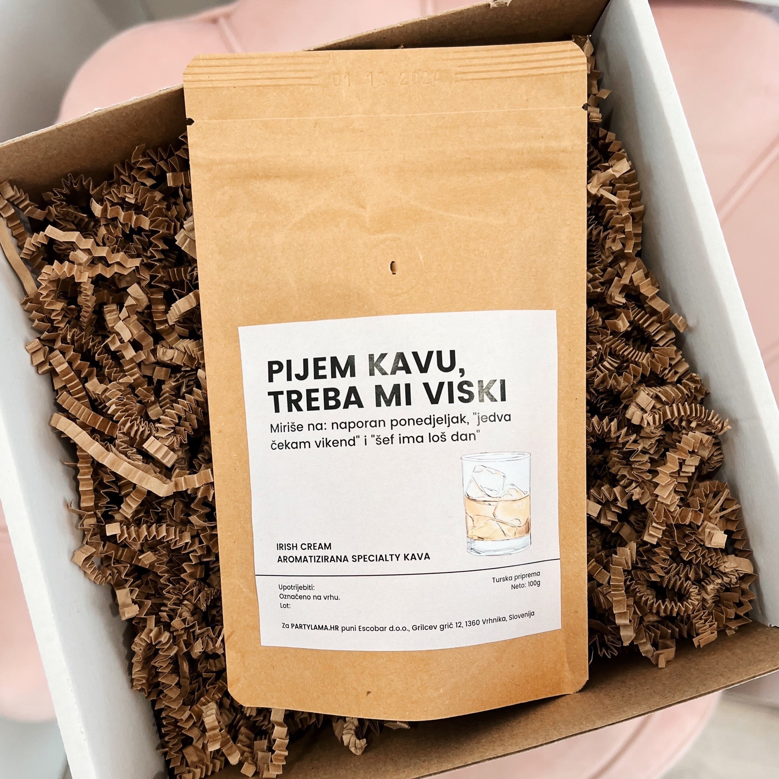 Pijem kavu, treba mi viski - kava s okusom, irish cream