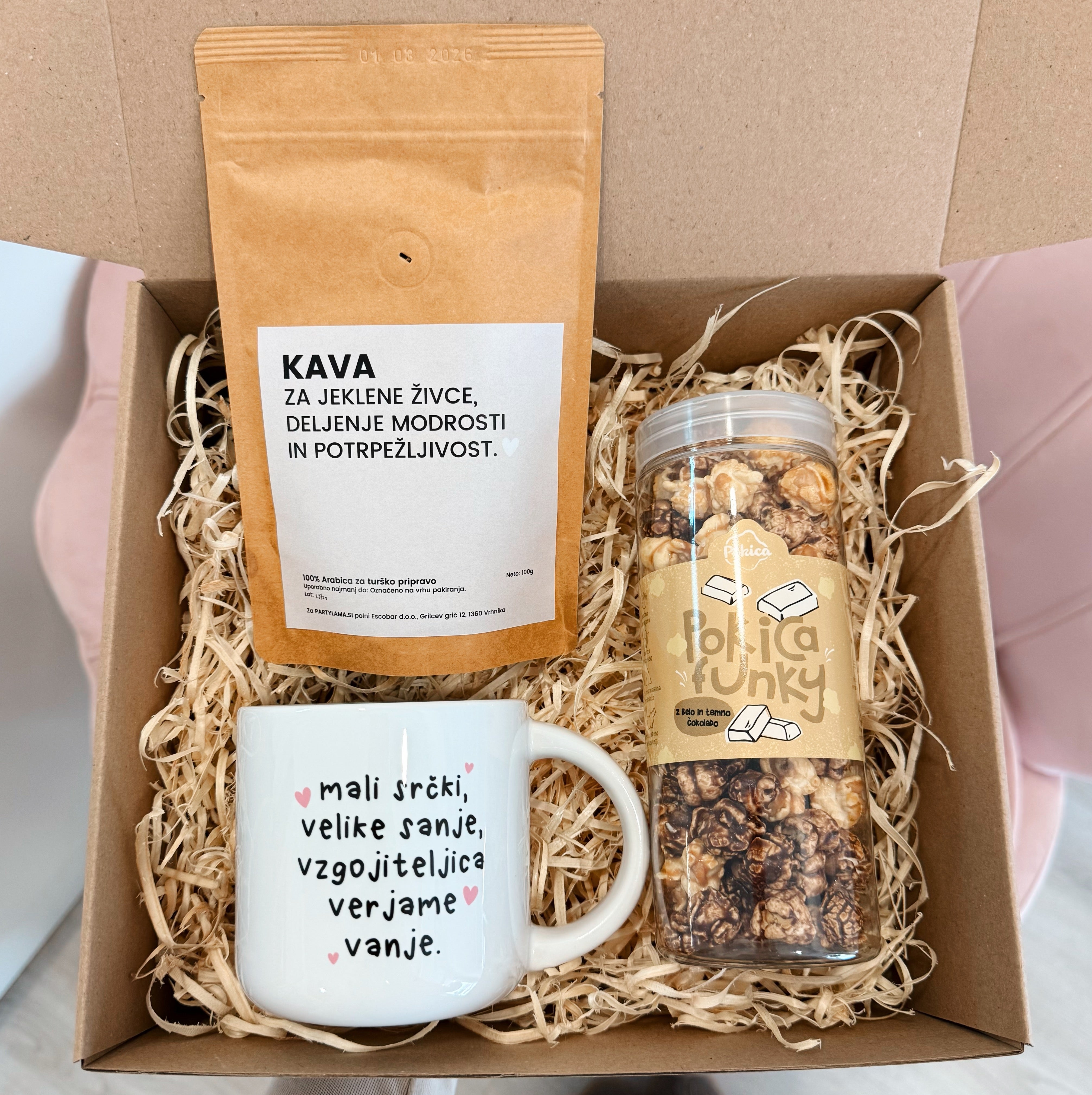 Darilni paket - Kava za vzgojiteljico