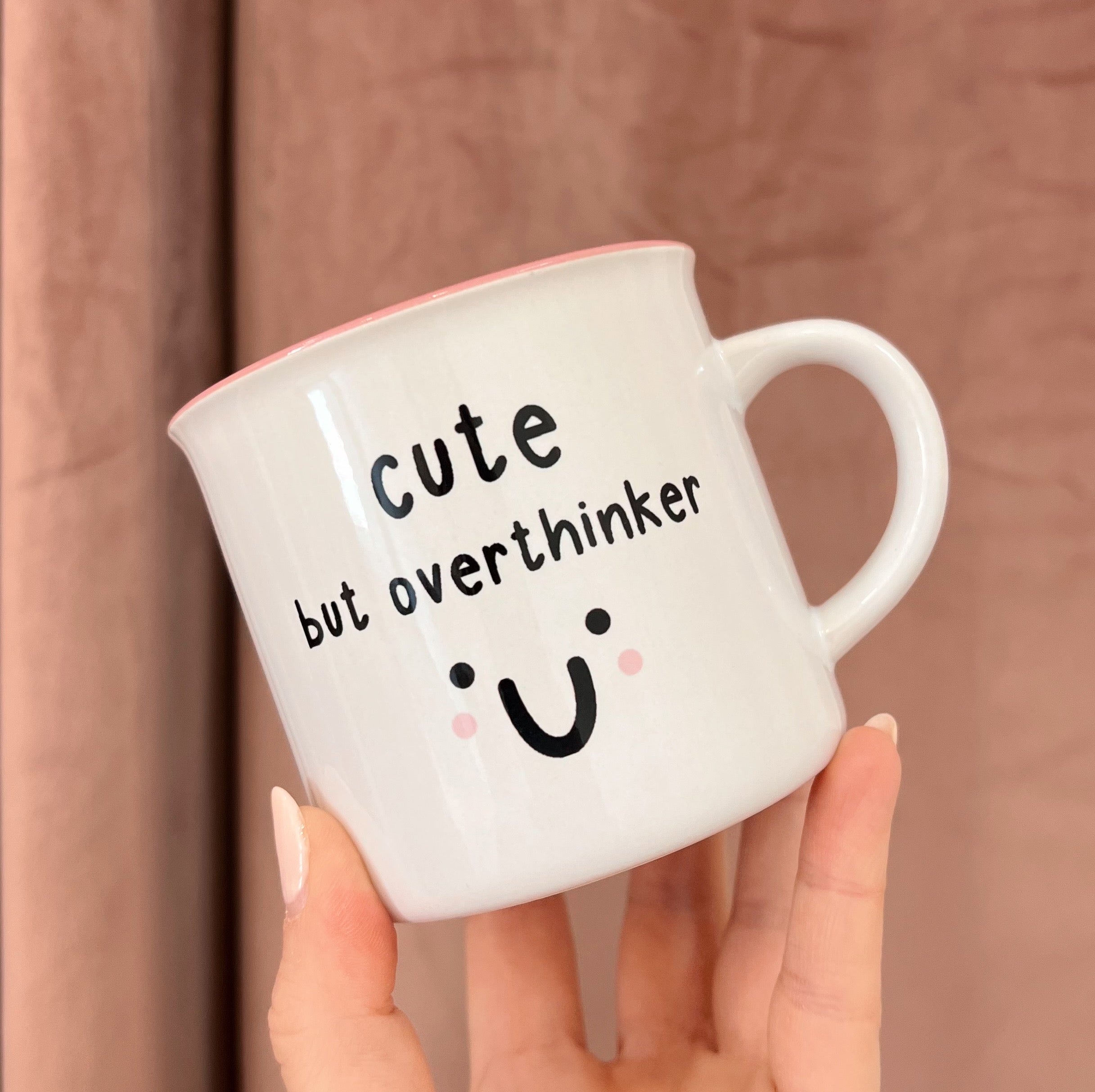 Šalica - Cute but overthinker