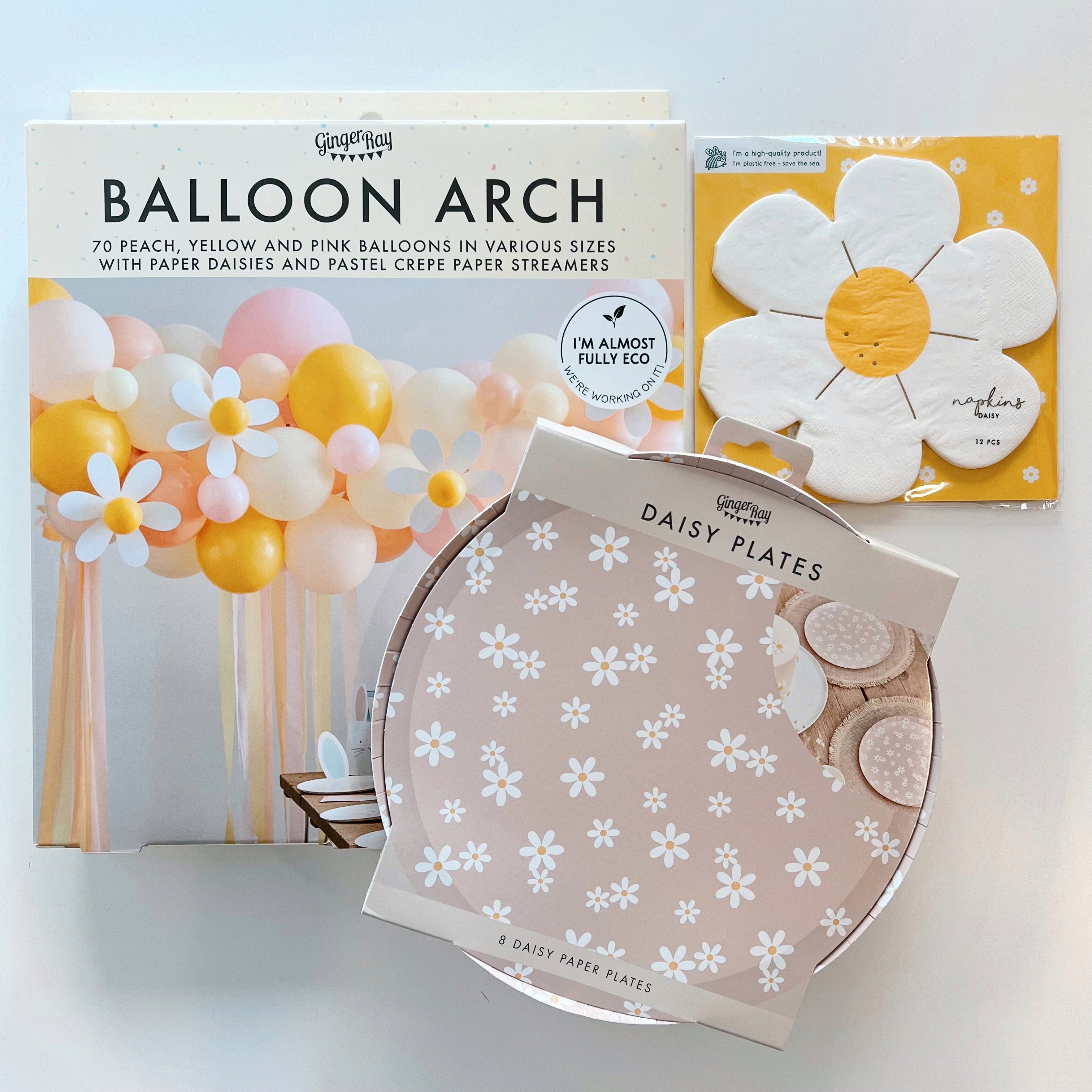 Party paket - Pastel Daisy