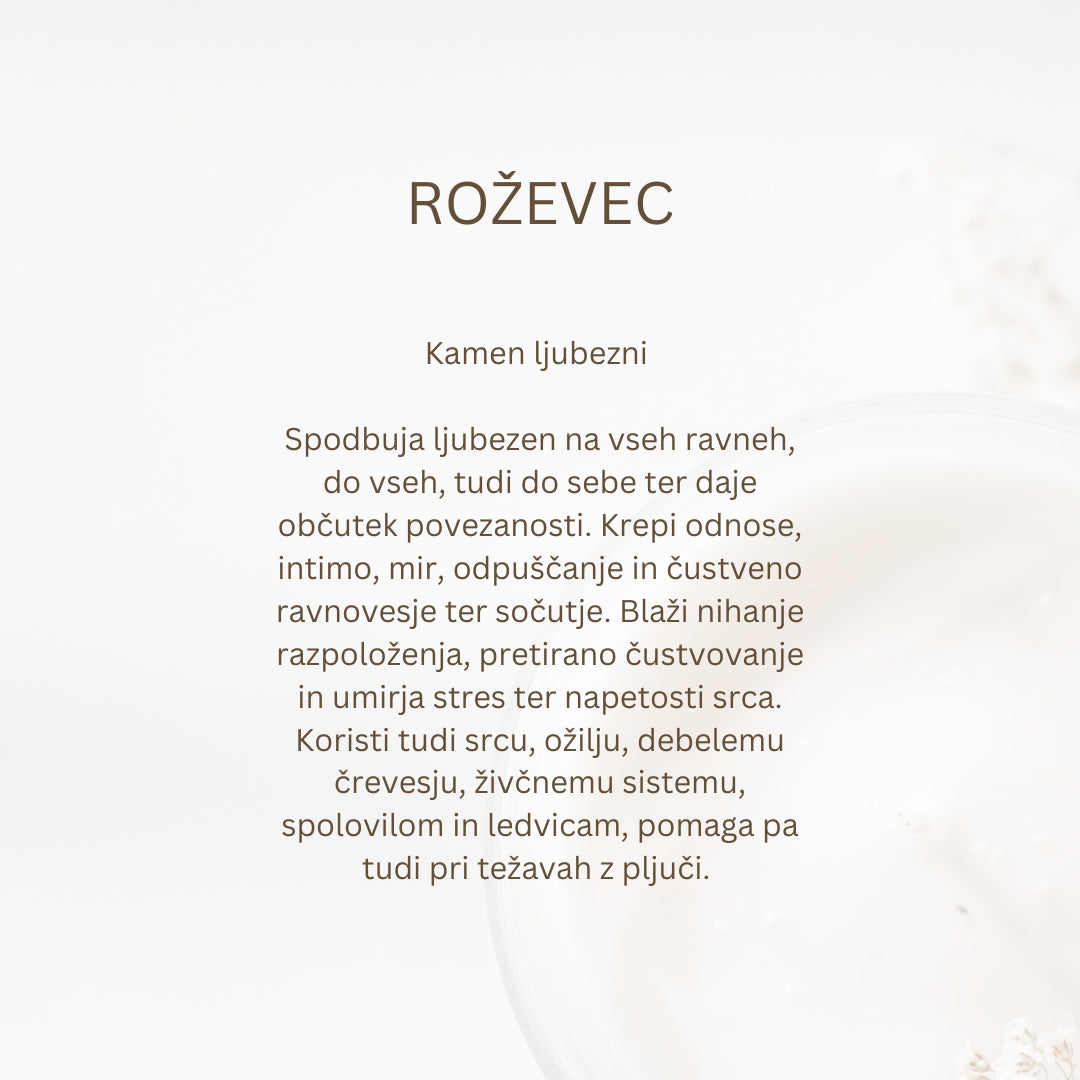 Ogrlica - Roževec, pozlaćena 14k