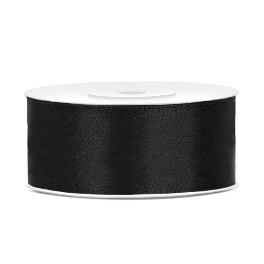 Satenska traka - Black