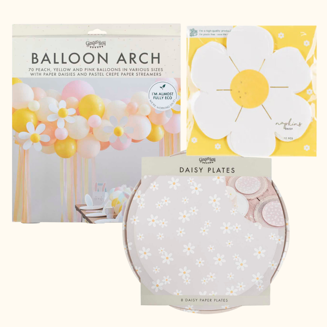 Party paket - Pastel Daisy