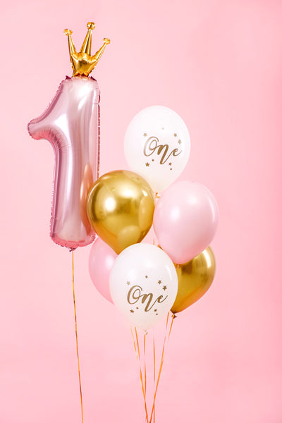 Baloni - One, roze (6 kom.)