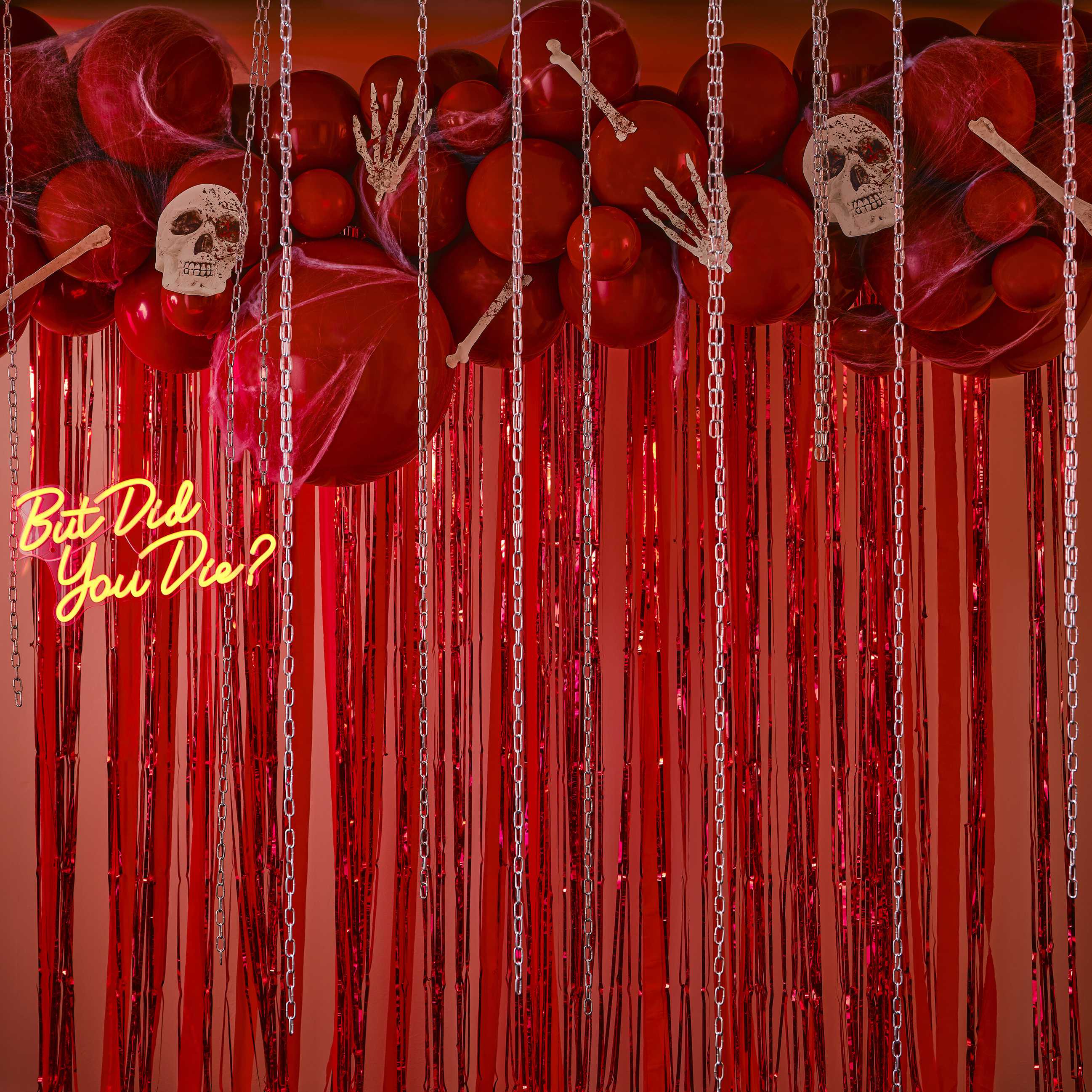 Balonska girlanda Ginger Ray - Halloween Bones & Skullsa