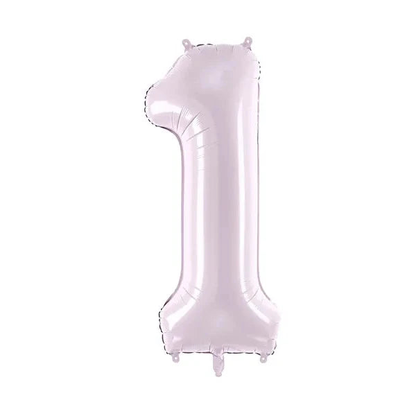 Balon številka - 1, lila, 72 cm