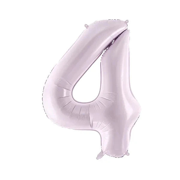 Balon številka - 4, lila, 72 cm