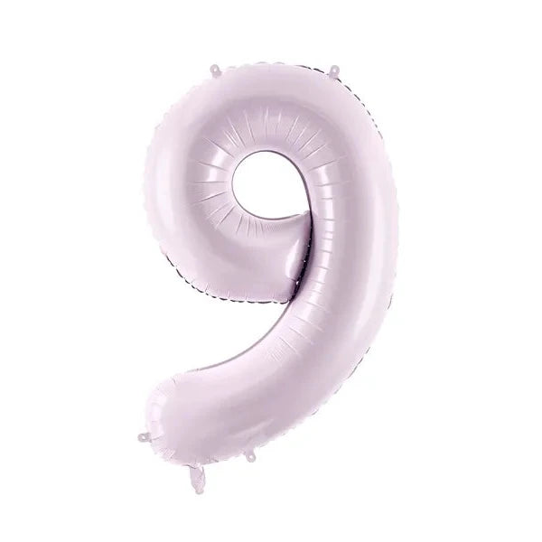 Balon številka - 9, lila, 72 cm
