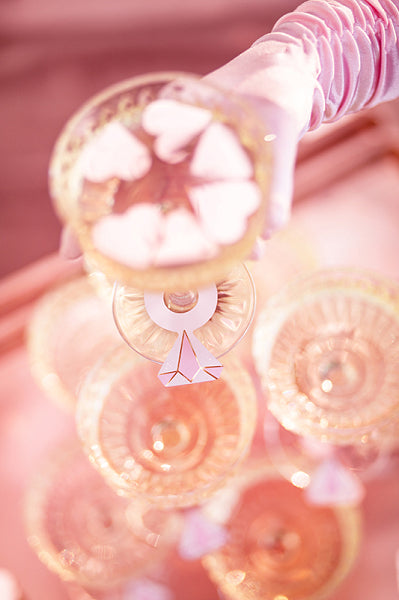 Drink tags - Pink prstenovi