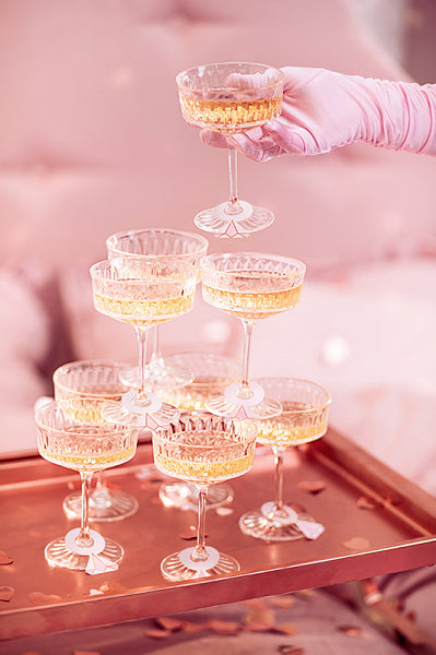 Drink tags - Pink prstenovi