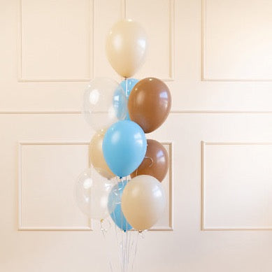 Paket balona - Brown & blue, 10 kom