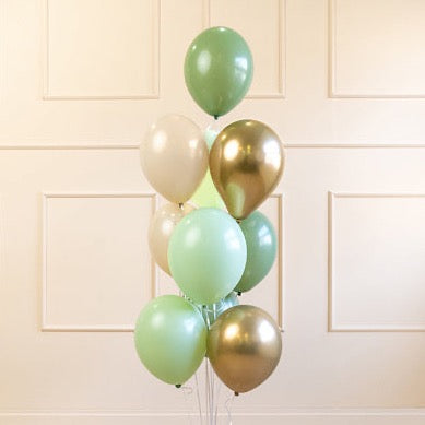 Paket balona - Olive & gold, 10 kom