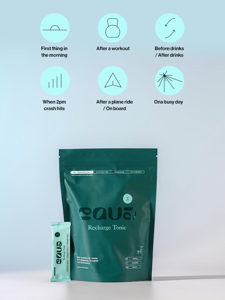 Equa Recharge tonic - Limeta i menta