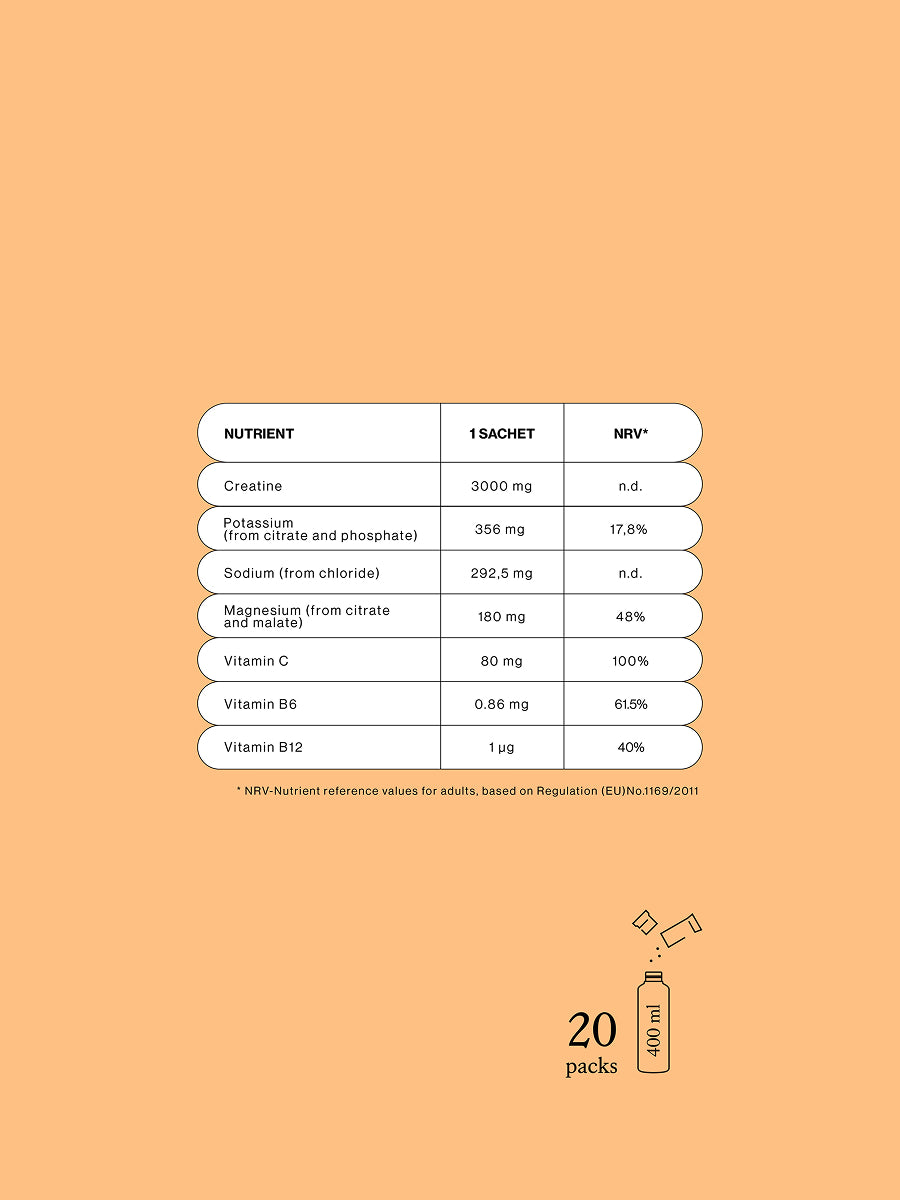 Equa Recharge Tonic + Creatine