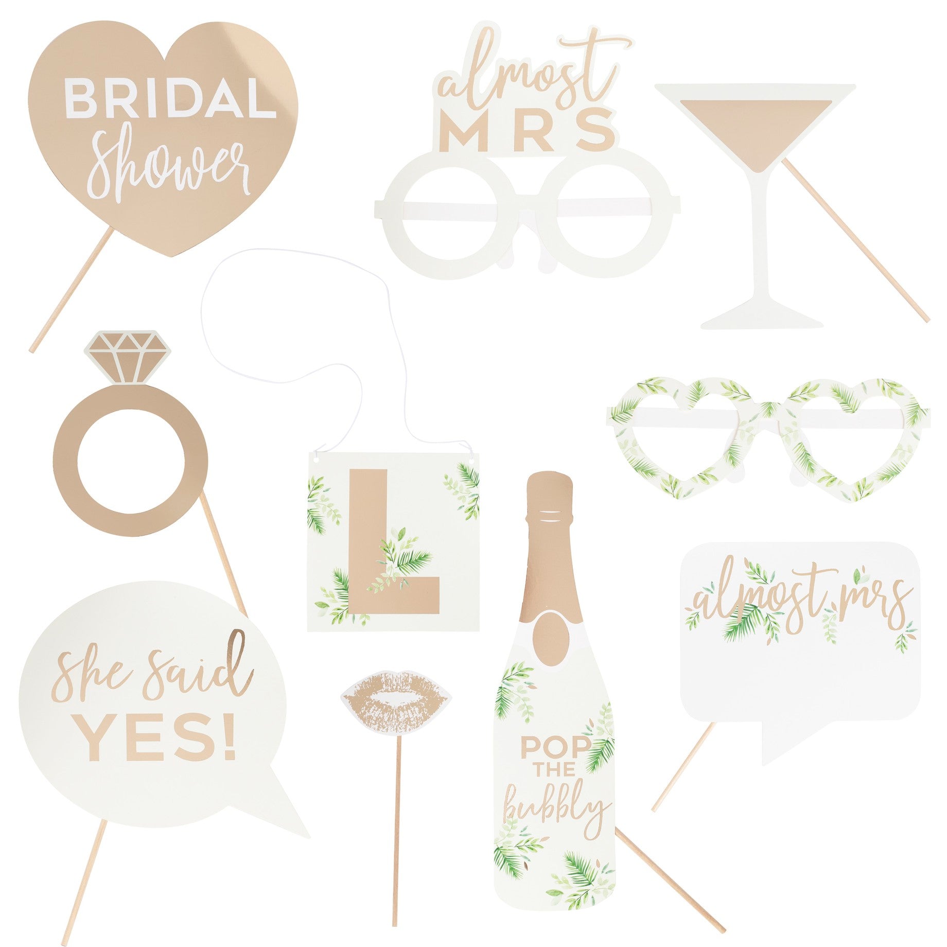 Foto rekviziti Ginger Ray - Almost Mrs