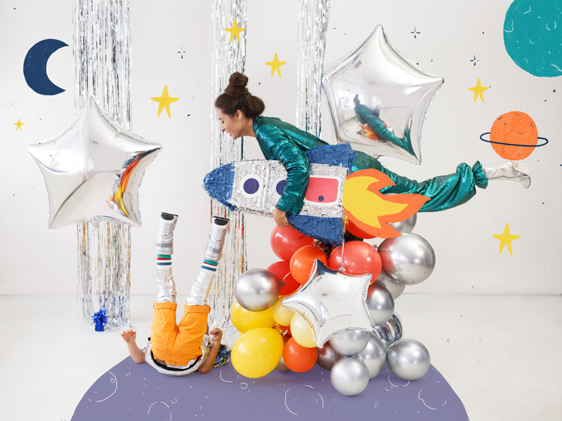 Glossy balon - Srebrni, 30 cm - 50 kom