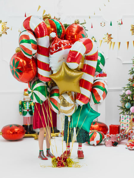 Folija balon - Zvijezda, crvena