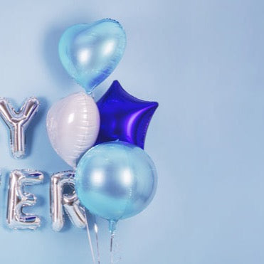 Folija balon - Srce, sky blue (45 cm)