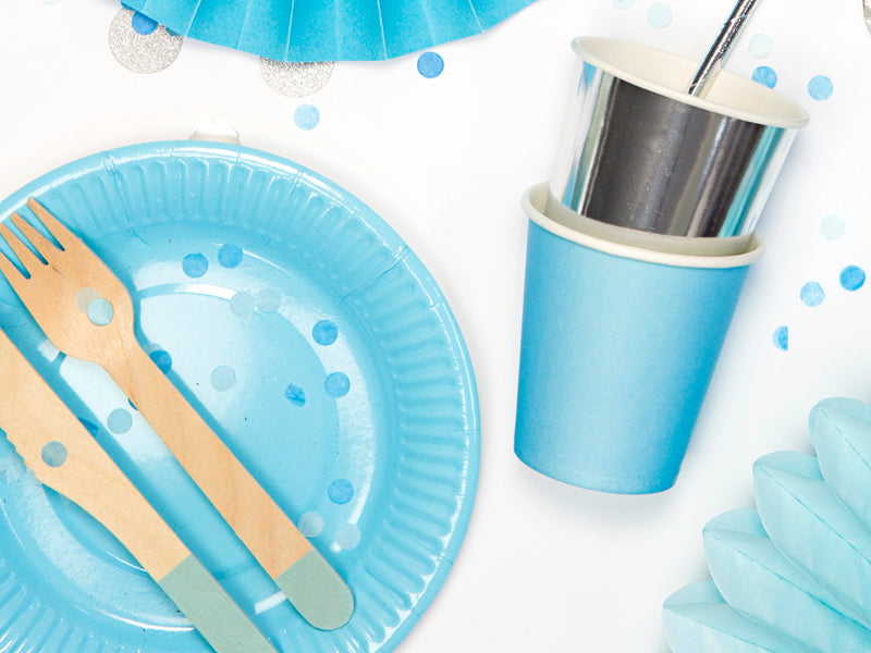 Papirnate čaše - Srebrne