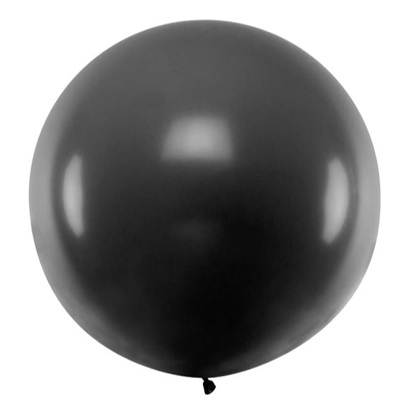 Jumbo balon - Crni, 100 cm
