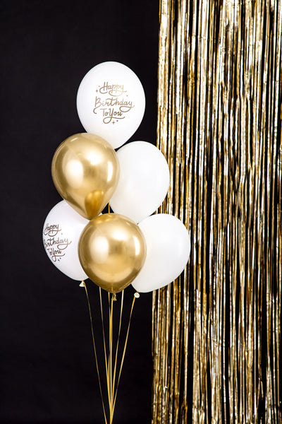 Lateks baloni Happy birthday, baloni za rojstni dan