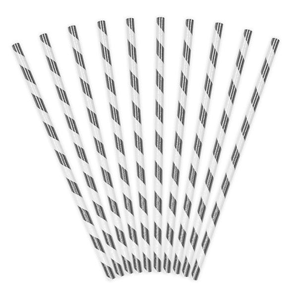 Papirnate slamke - Srebrne