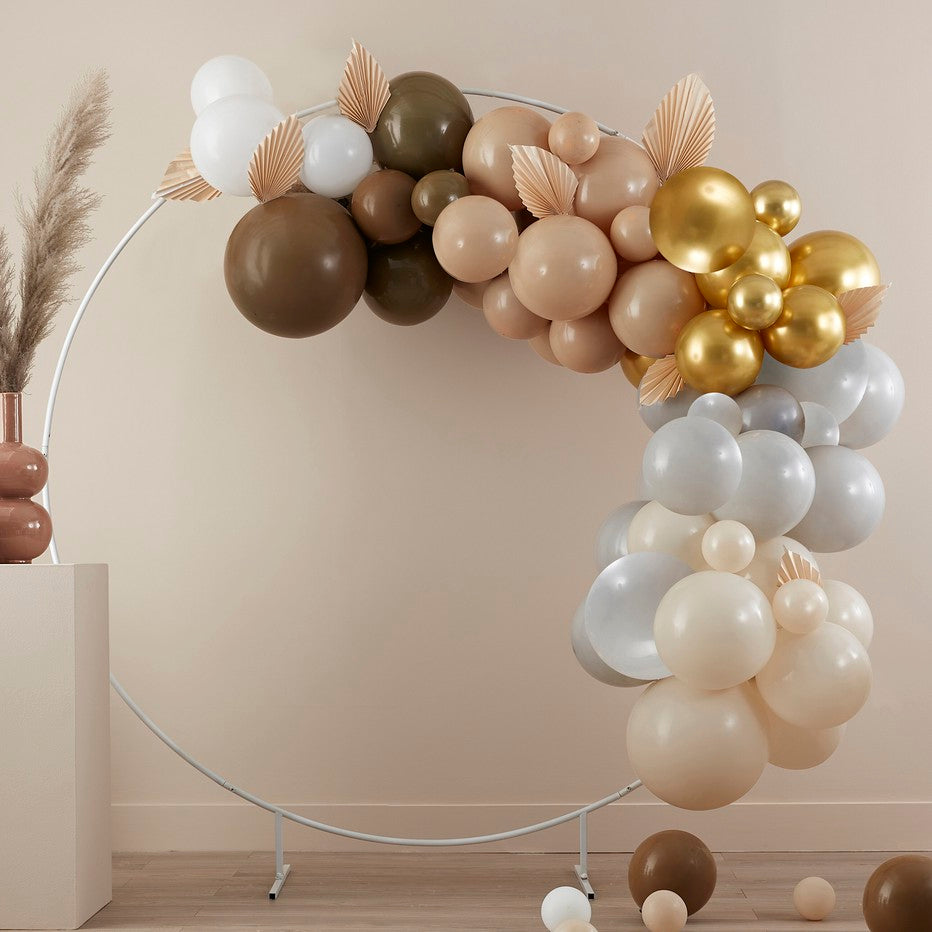 Balonska girlanda Ginger Ray - Taupe, Brown & Nude