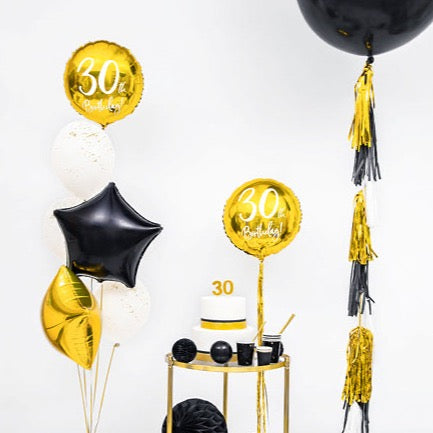 Balon folija - Star, crna