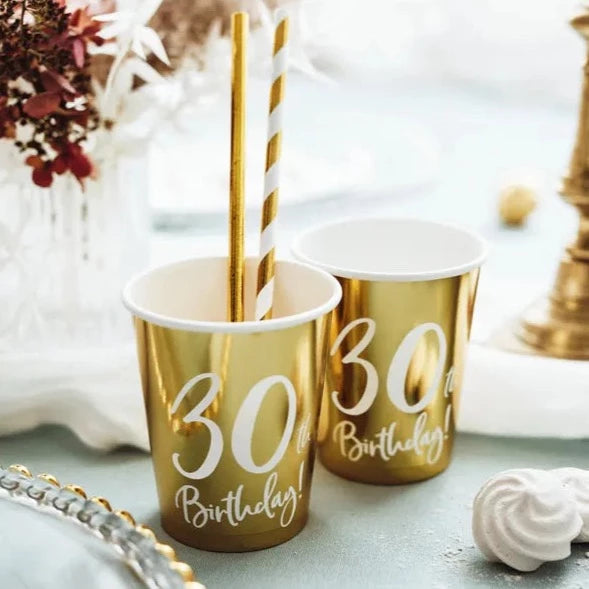 Papirnate čaše - 30. rođendan
