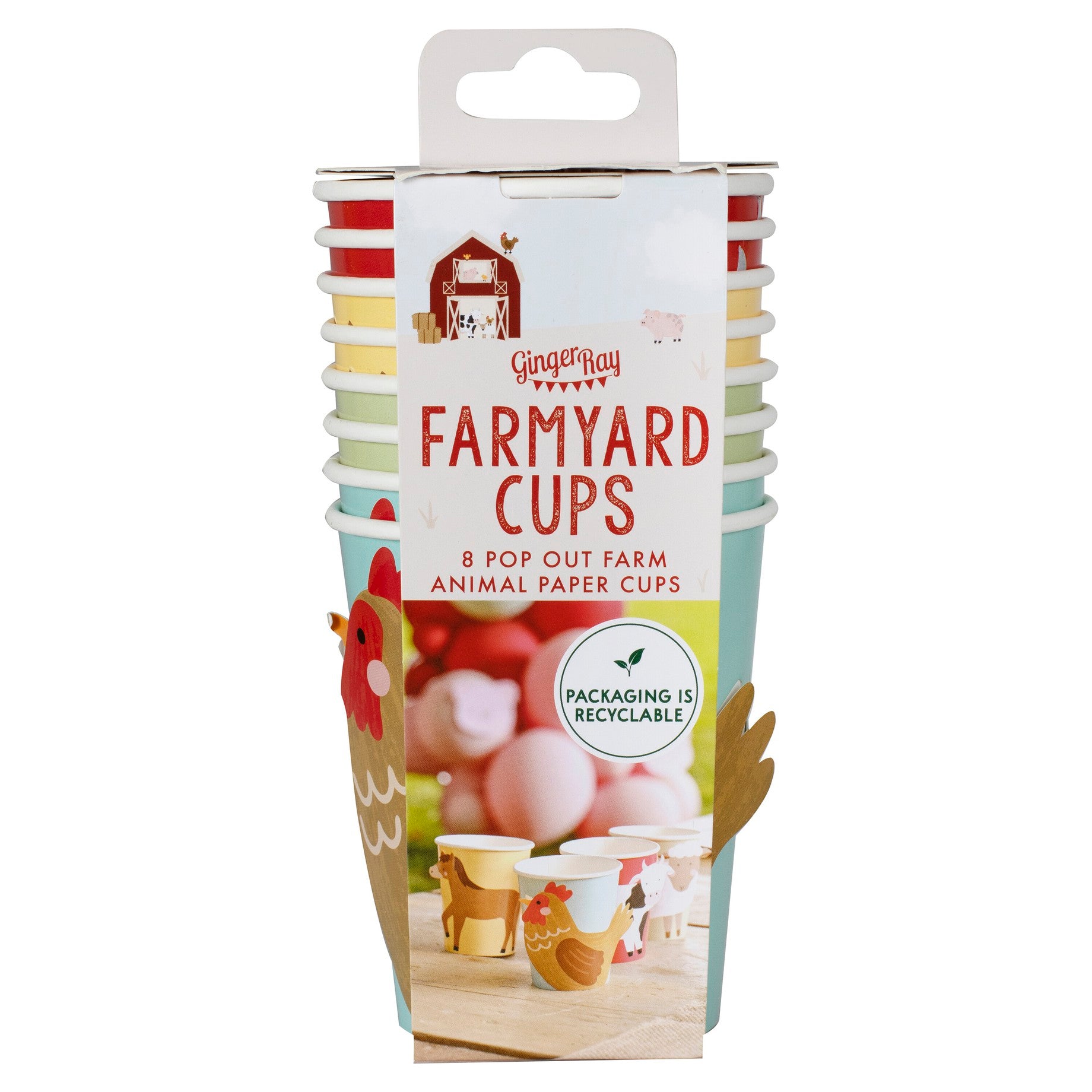 Ginger Ray Jars - Farm Animals