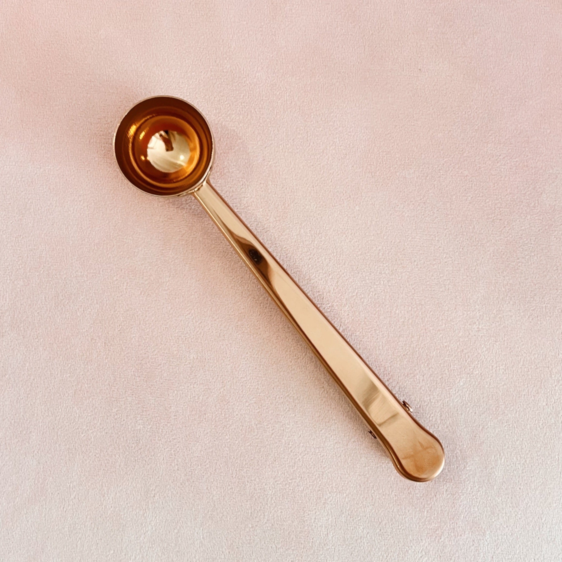 Žličica za kavu sa kopčom - Rose Gold