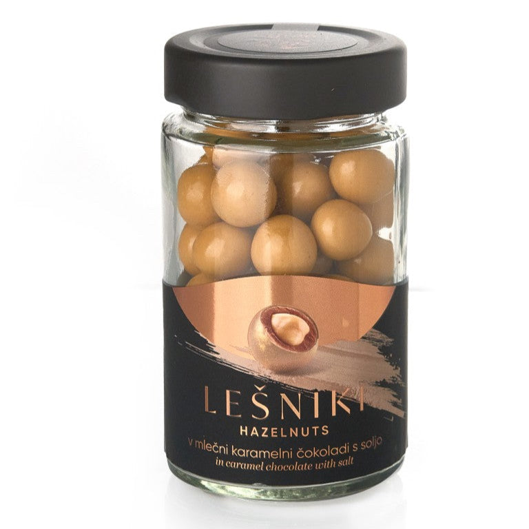 Čokoladne kuglice Lucifer - lješnjak, slana karamela 