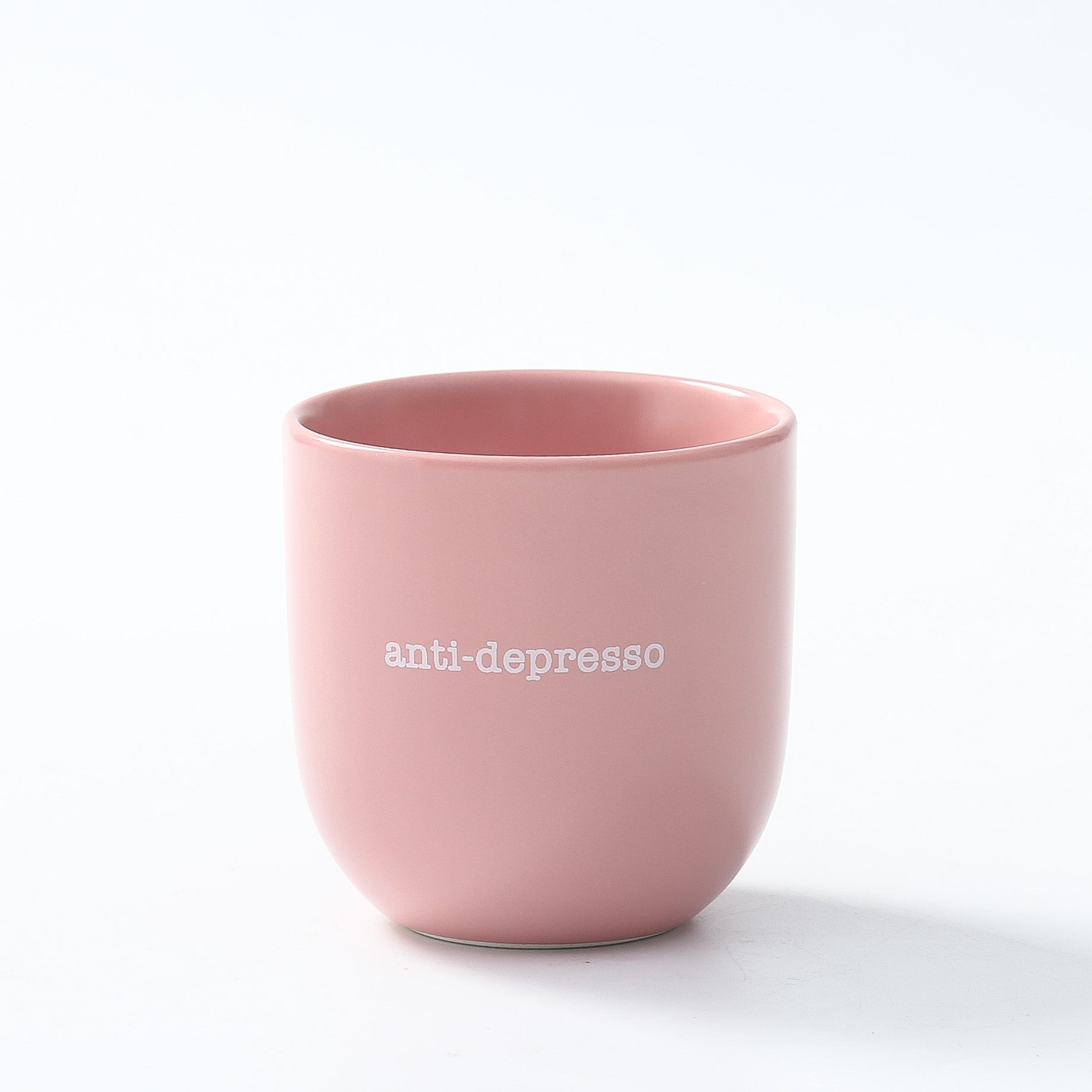 Šalica - Anti-depresso, light pink