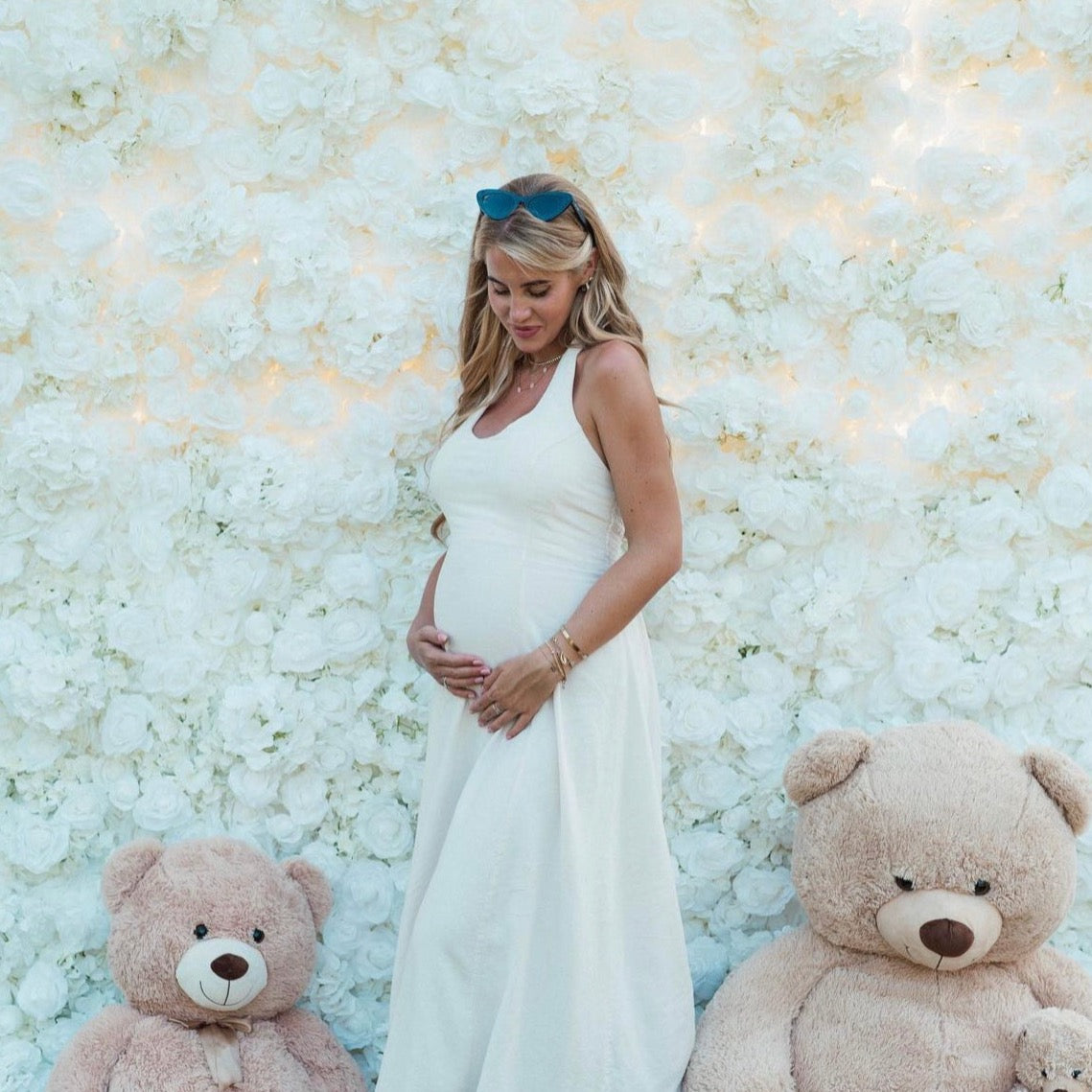 Iznajmljujem zid za cvijeće - Bijeli, 240x240 cm