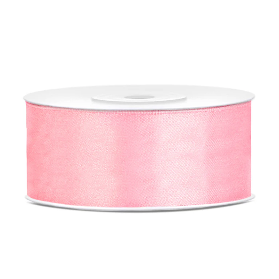 Satenska traka - Light pink