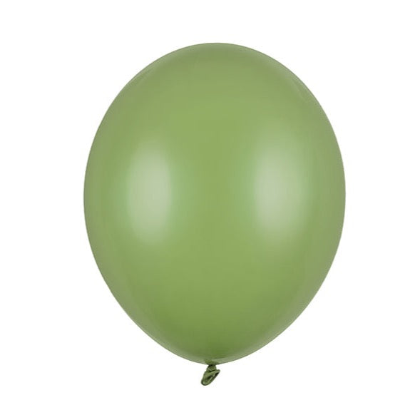 Strong baloni - Pastel Rosemary Green 30 cm, 100 kom