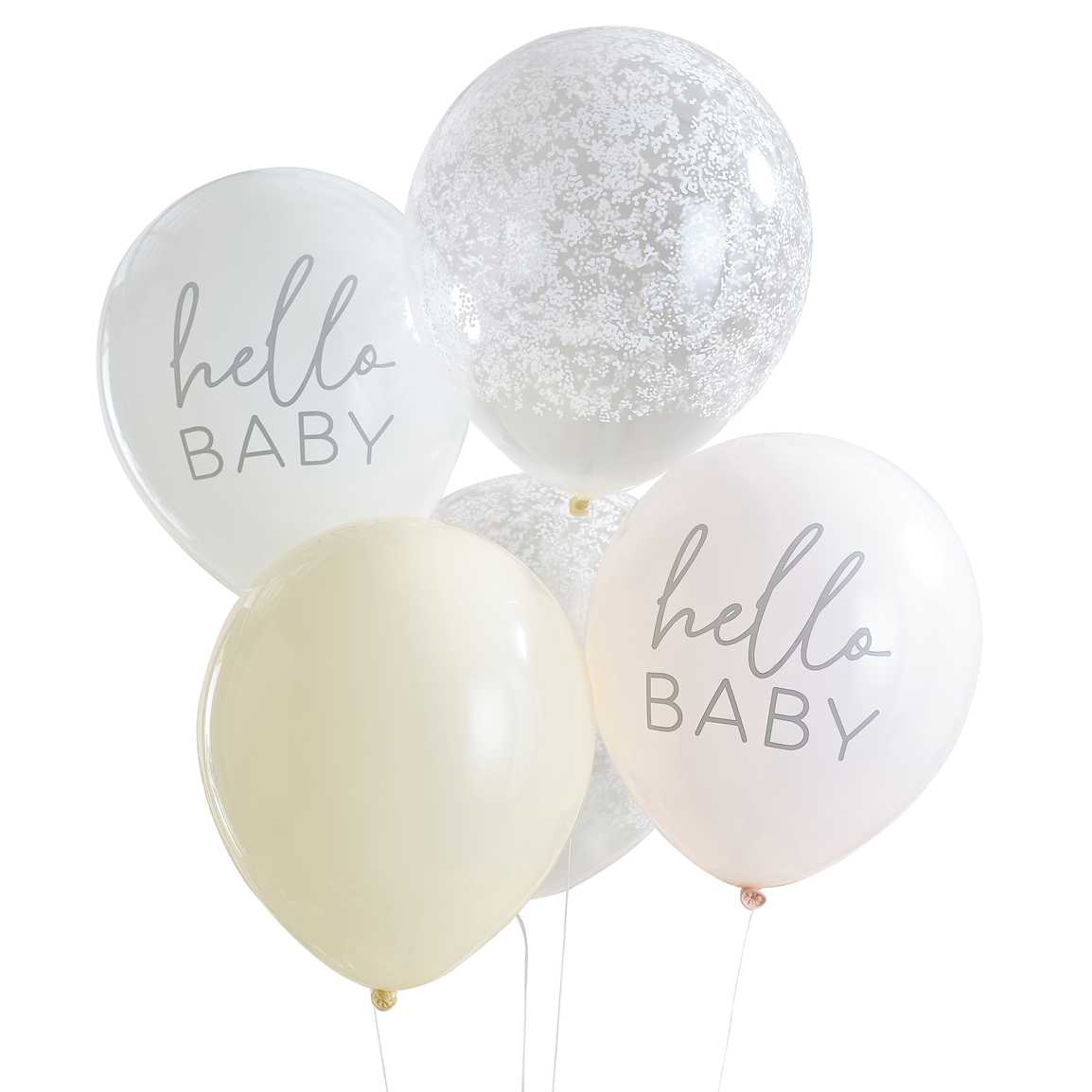 Ginger Ray baloni - Hello Baby Floral Baby Shower