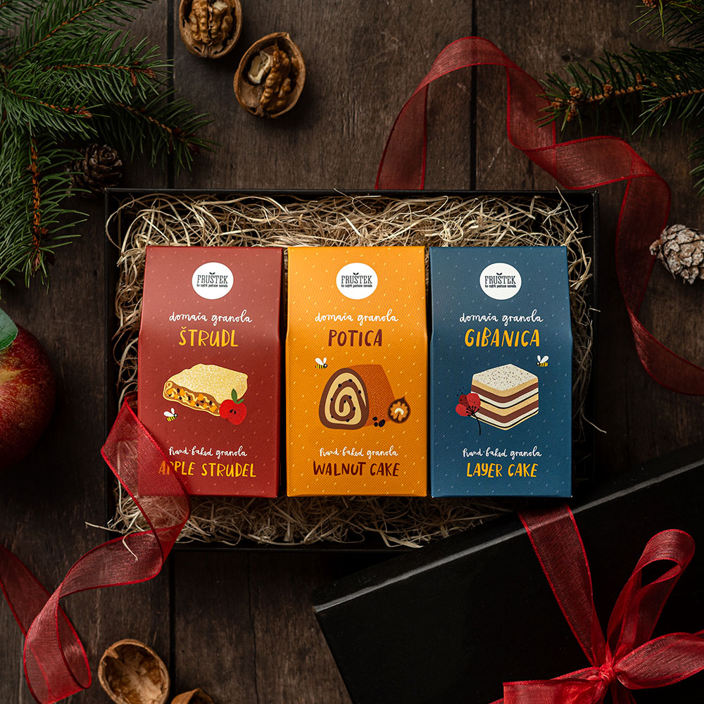 Hrustljava granola Gibanica “hiška”