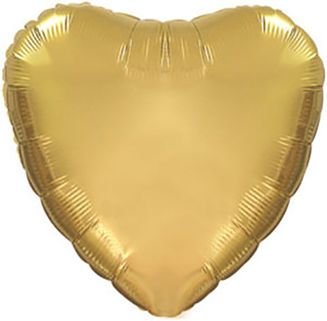 Balon folija - srce, zlato (81 cm)