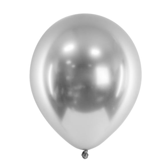 srebrn balon