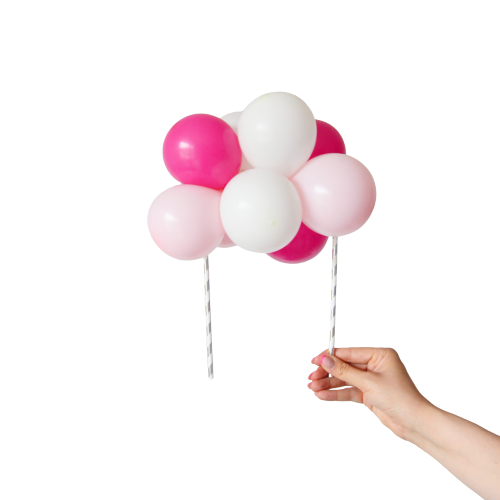 Balon topper torta - Pink