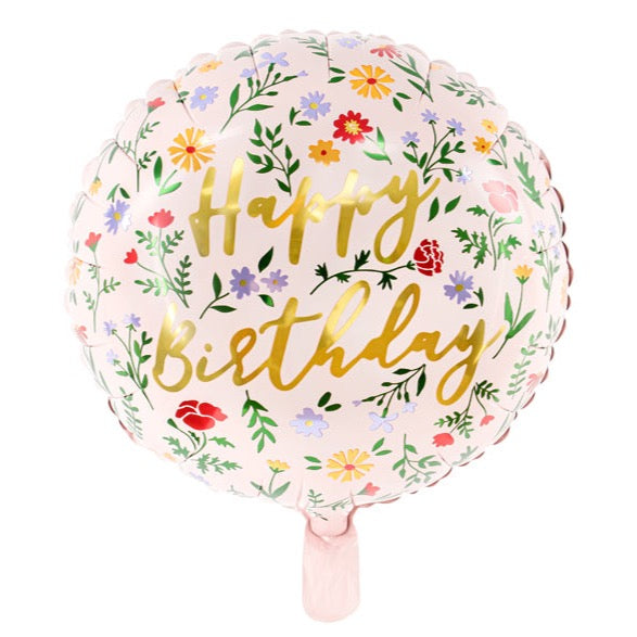 Folija balon Happy birthday, Helij balo, Popolno darilo za rojstni dan