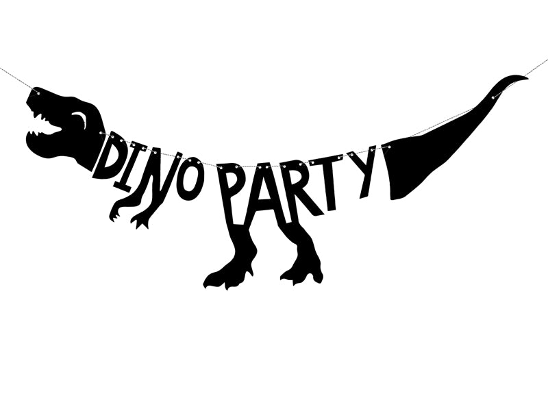 Natpis - Dino zabava