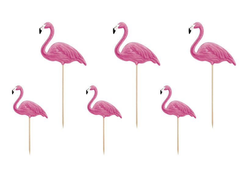 Cake topperi - Flamingo