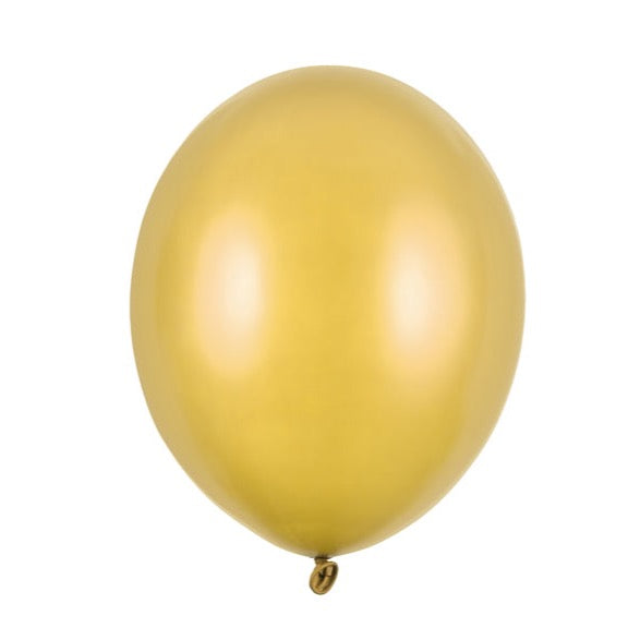 baloni rumeni zlati rojstni dan