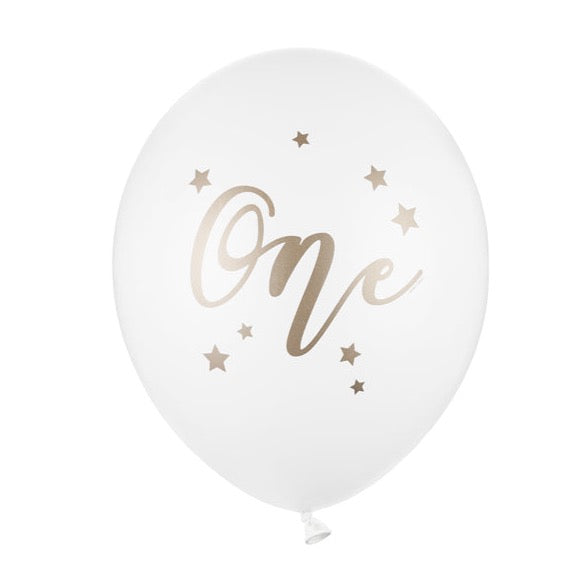 Lateks baloni, baloni za prvi rojstni dan, set lateks balonov