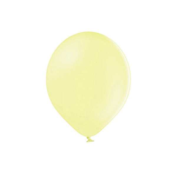 Baloni Mini - Pastel Light Yellow, 100 kom