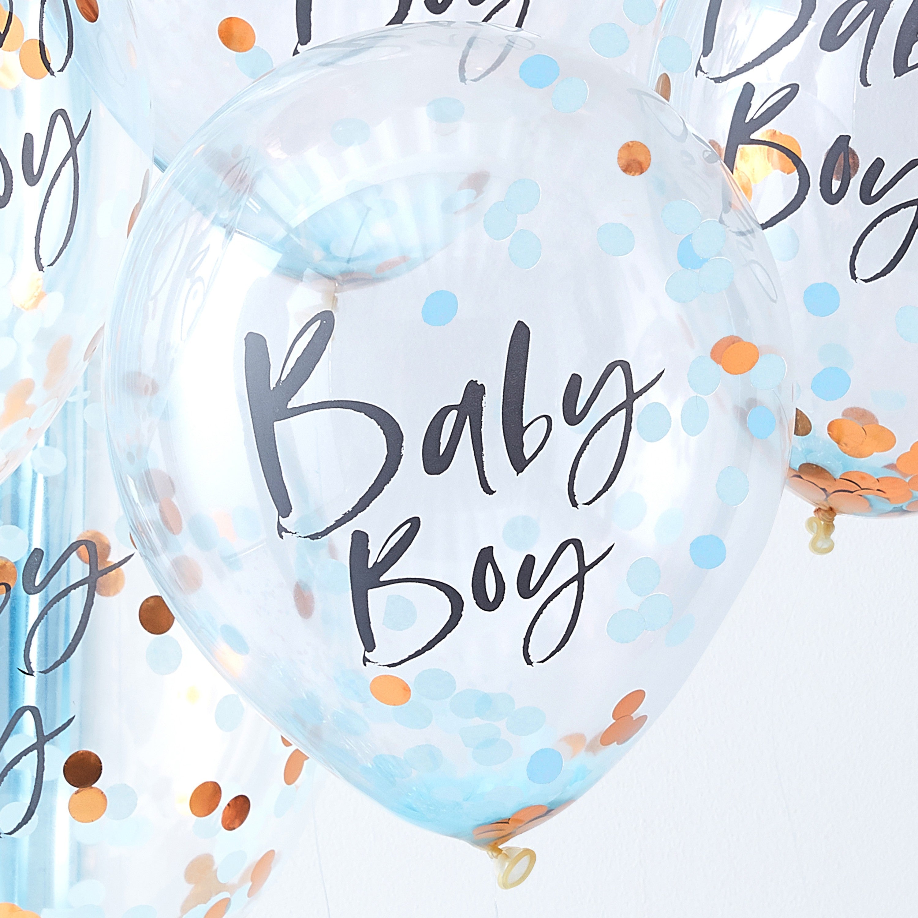 Lateks baloni s konfetima - Baby Boy