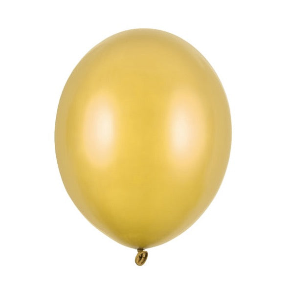 Jaki baloni - Metallic Gold 30 cm, 10 kom